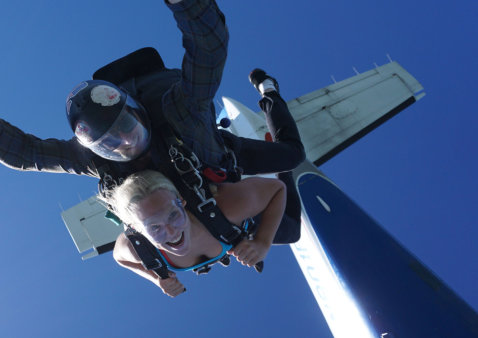 Tandem at Skydive Twin Cities